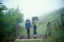 Terry and Karen Entering Spain