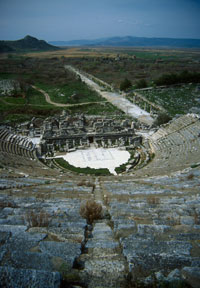 View of Ephesus From the Top of the Theater