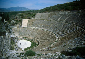 View of the Theater at Ephesus