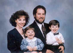 Dean, Kelly, Ryan and Heather Longfellow - Taken 1992